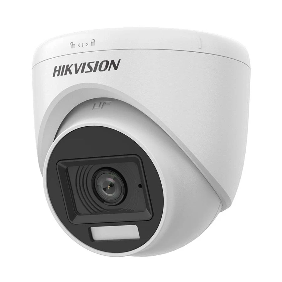 Hikvision DS-2CE76D0T-LPFS (2.8mm) (2.0MP) Color Dome CC Camera (Built in Audio)